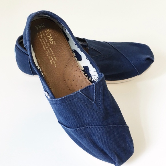 toms canvas flats